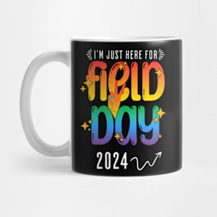 I'm Just Here For Field Day 2024 Teacher Mug